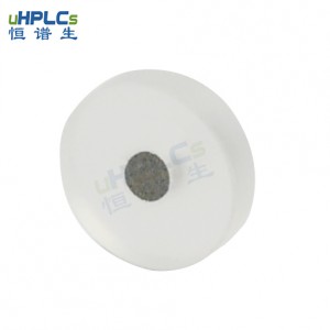 恒譜生超高壓PCTFE液相色譜耗材不銹鋼在線過(guò)濾器篩板，OD6.4*ID1.6*H1.6